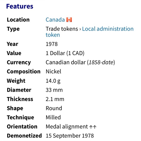 🎈$5 add on - ROYAL CANADIAN LEGION 50th Anniversary Commemorative Dollar. - Picture 3 of 5